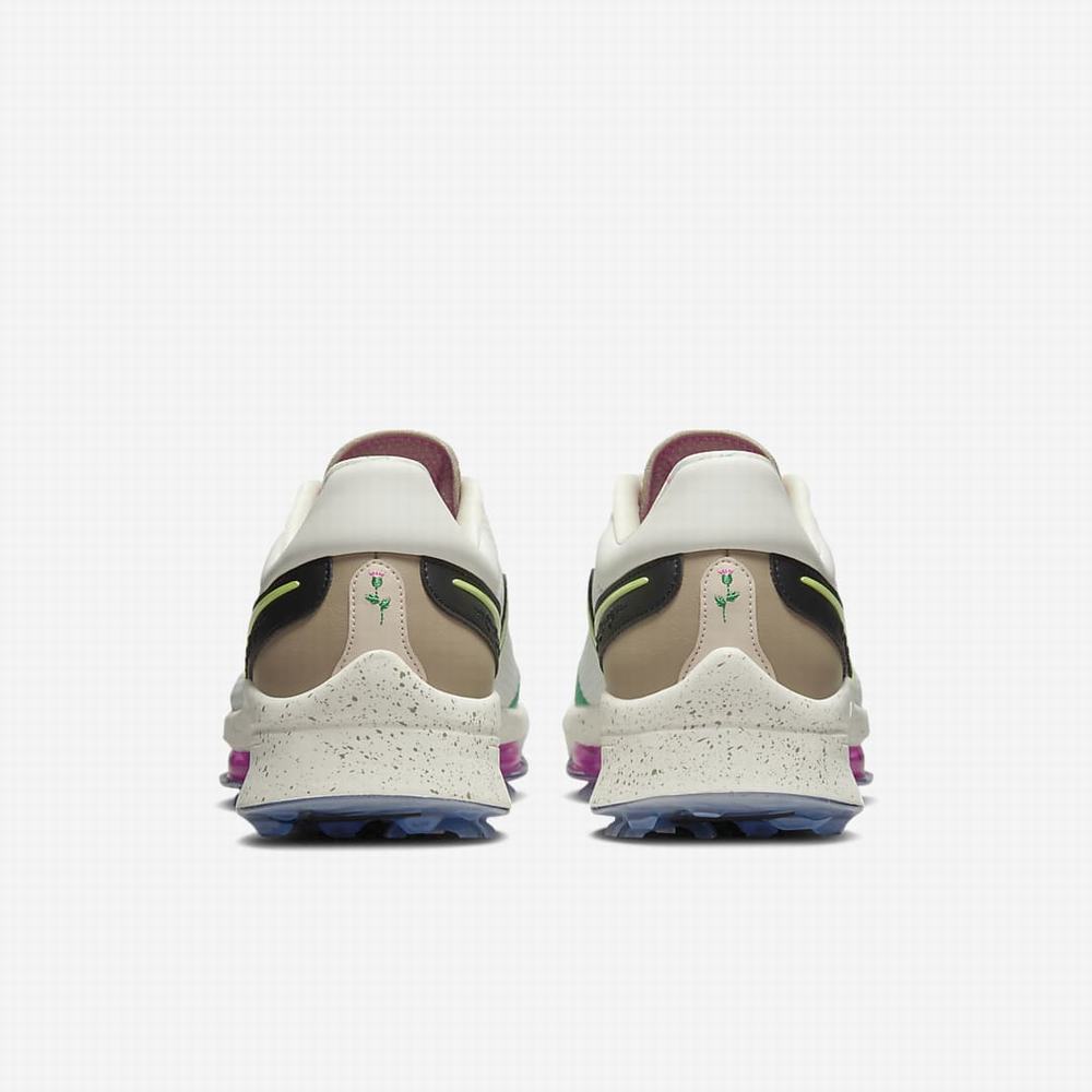 Nike Air Zoom Infinity Tour NEXT% NRG Férfi Golf Cipő Bézs Zöld Fekete | NI7568-K01