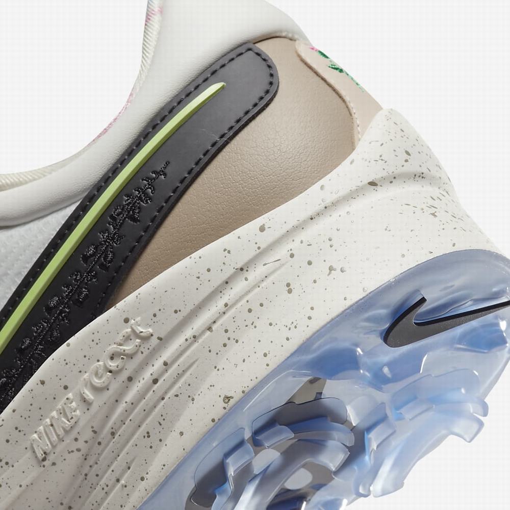 Nike Air Zoom Infinity Tour NEXT% NRG Férfi Golf Cipő Bézs Zöld Fekete | NI7568-K01