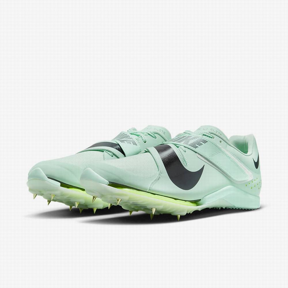 Nike Air Zoom LJ Elite Athletics Jumping Spikes Férfi Szöges Cipő Menta Lila | NI0812-A97