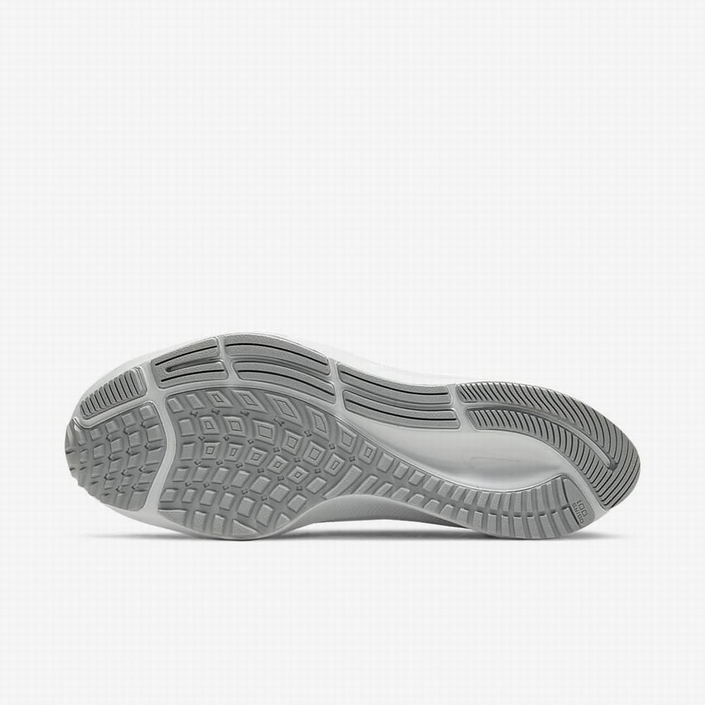 Nike Air Zoom Pegasus 37 Női Futócipő Platina Szürke Fehér Metal Titán | NI2836-G50