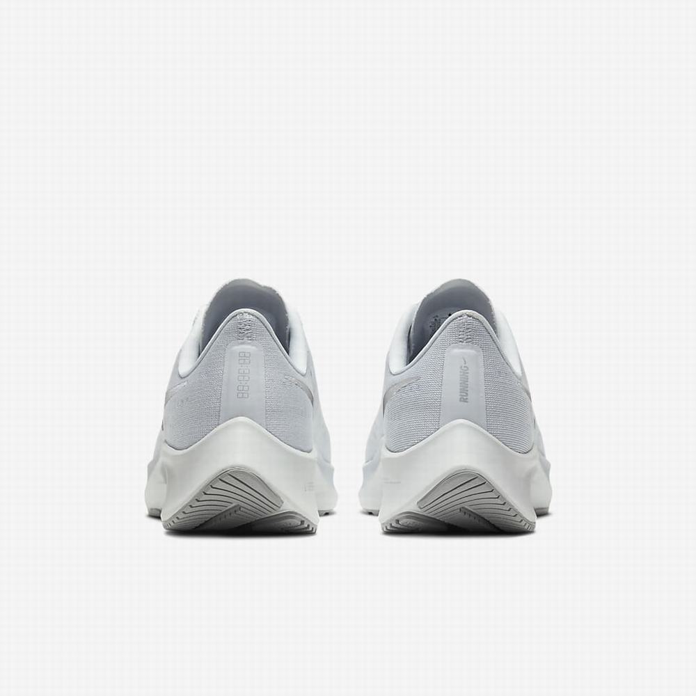 Nike Air Zoom Pegasus 37 Női Futócipő Platina Szürke Fehér Metal Titán | NI2836-G50
