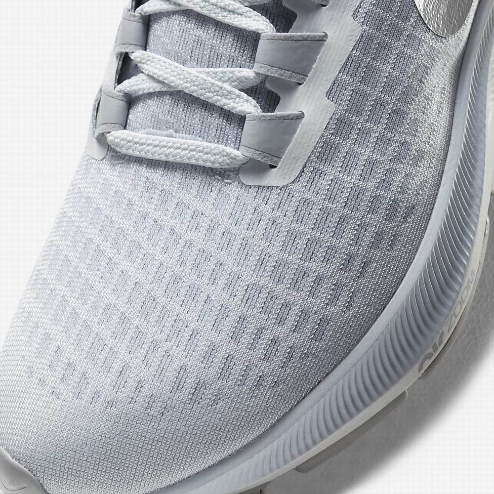 Nike Air Zoom Pegasus 37 Női Futócipő Platina Szürke Fehér Metal Titán | NI2836-G50