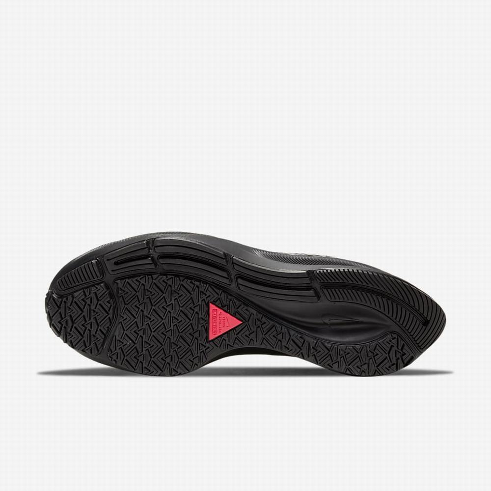 Nike Air Zoom Pegasus 37 Shield Női Futócipő Fekete Sötétszürke | NI1937-D37
