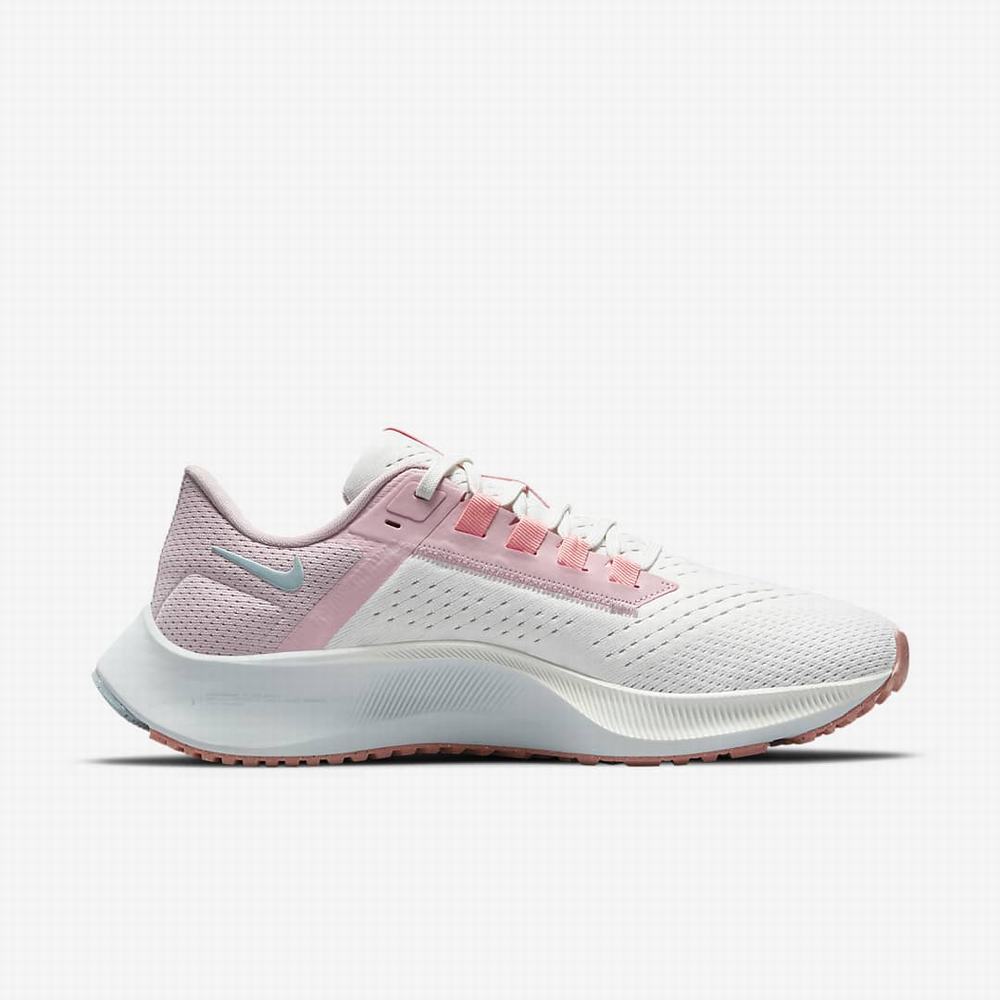 Nike Air Zoom Pegasus 38 Női Futócipő Bézs Rózsaszín Piros | NI6801-W12