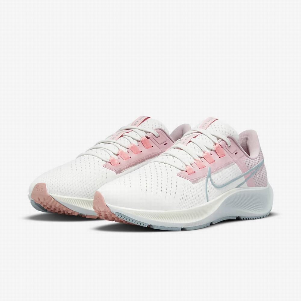 Nike Air Zoom Pegasus 38 Női Futócipő Bézs Rózsaszín Piros | NI6801-W12