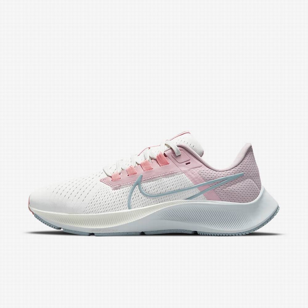Nike Air Zoom Pegasus 38 Női Futócipő Bézs Rózsaszín Piros | NI6801-W12