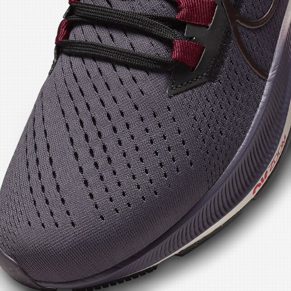 Nike Air Zoom Pegasus 38 Női Futócipő Lila Fekete Sötétmetal | NI1295-J58