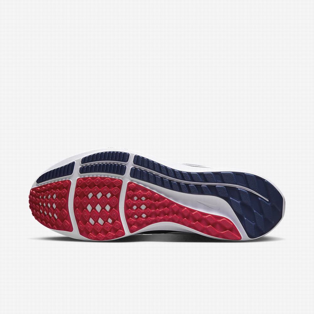 Nike Air Zoom Pegasus 39 (Arizona) Férfi Futócipő Sötétkék Piros Fehér | NI7526-V47