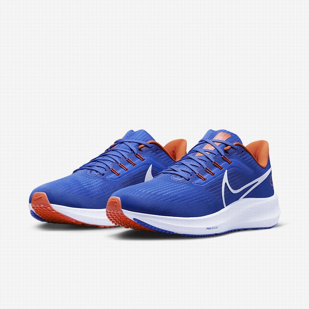Nike Air Zoom Pegasus 39 (Florida) Férfi Futócipő Királykék Narancssárga Fehér | NI2178-S25