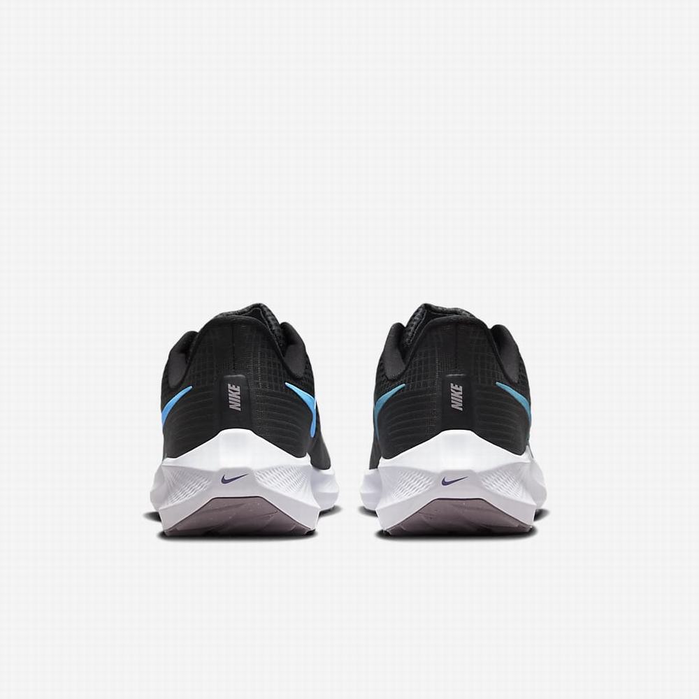 Nike Air Zoom Pegasus 39 Férfi Futócipő Fekete Sötétszürke Kék | NI0324-E08