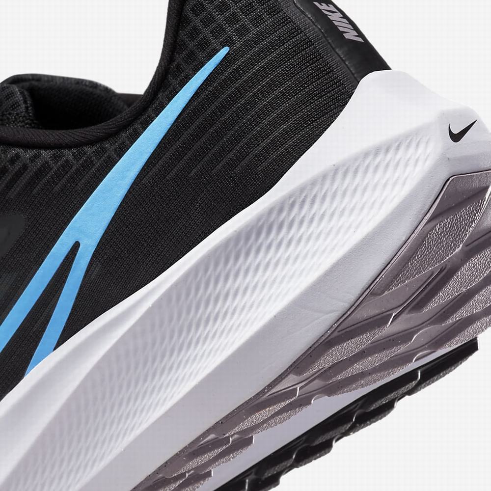 Nike Air Zoom Pegasus 39 Férfi Futócipő Fekete Sötétszürke Kék | NI0324-E08