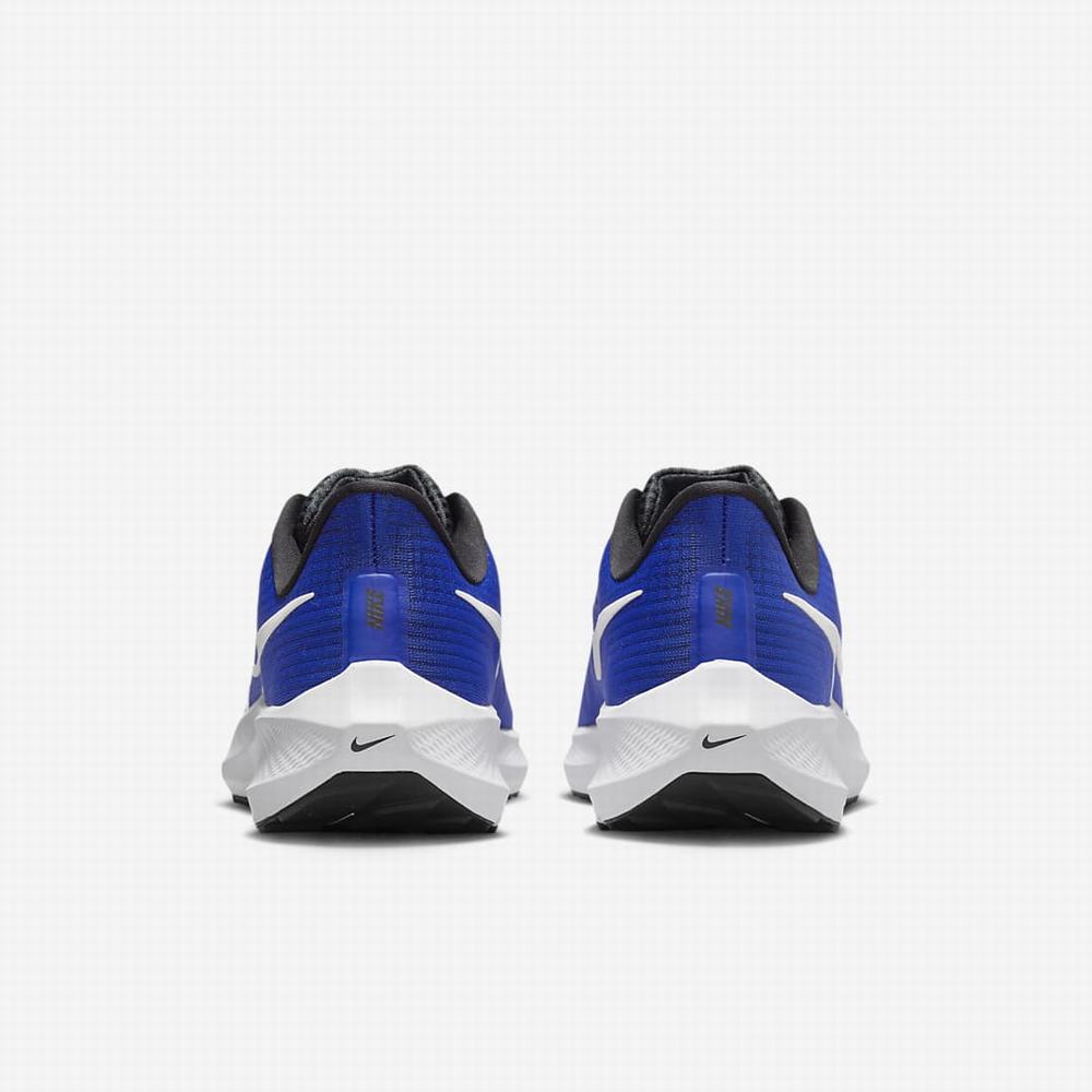 Nike Air Zoom Pegasus 39 Férfi Futócipő Kék Fekete Sötétszürke Fehér | NI1379-G83