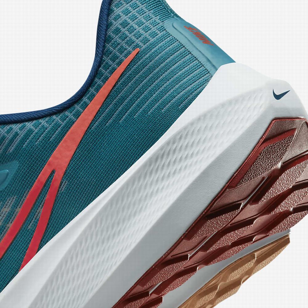 Nike Air Zoom Pegasus 39 Férfi Futócipő Zöld Kék Világos Piros | NI5790-P86