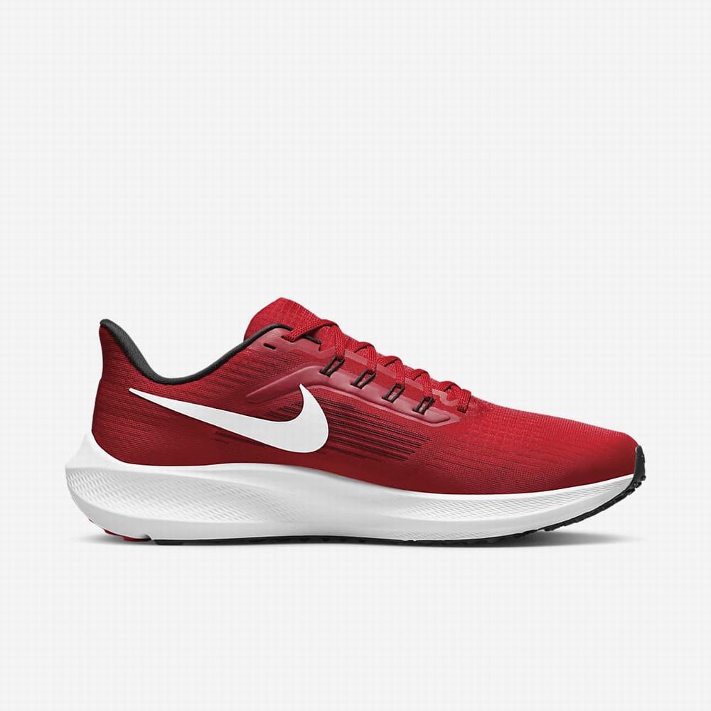 Nike Air Zoom Pegasus 39 (Georgia) Férfi Futócipő Piros Fekete Fehér | NI9134-B53