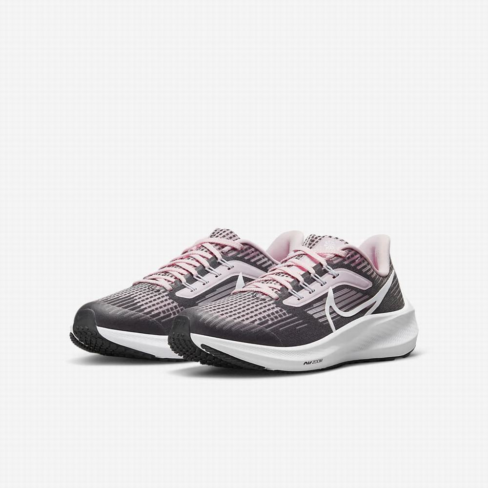 Nike Air Zoom Pegasus 39 Gyerek Futócipő Rózsaszín Fekete Fehér | NI5498-N13