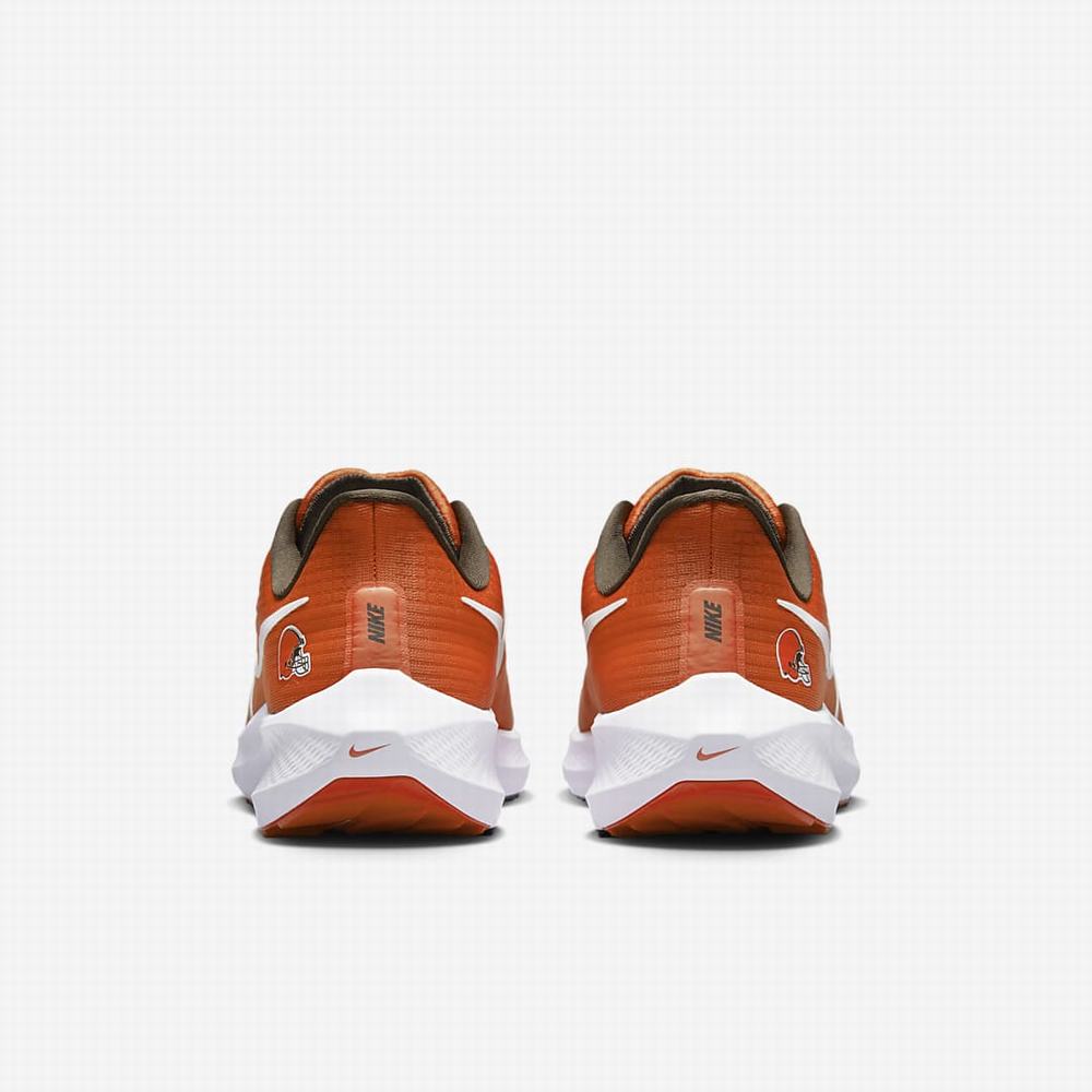 Nike Air Zoom Pegasus 39 (NFL Cleveland Browns) Férfi Futócipő Narancssárga Barna Fehér | NI7253-E35