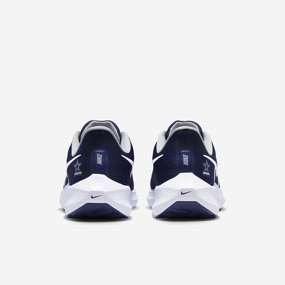 Nike Air Zoom Pegasus 39 (NFL Dallas Cowboys) Férfi Futócipő Sötétkék Titán Fehér | NI2547-W20