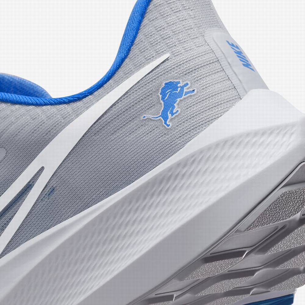 Nike Air Zoom Pegasus 39 (NFL Detroit Lions) Férfi Futócipő Titán Titán Kék Fehér | NI6107-P47