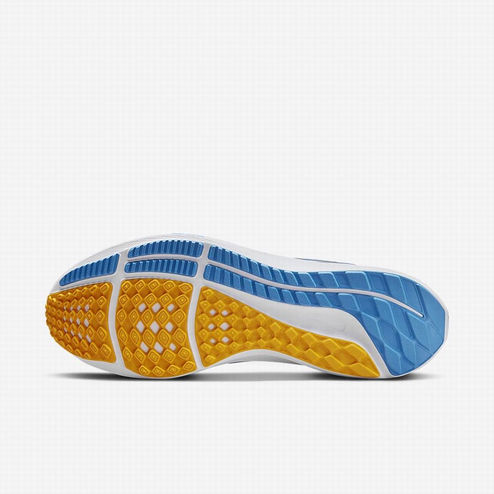Nike Air Zoom Pegasus 39 (NFL Los Angeles Chargers) Férfi Futócipő Kék Arany Fehér | NI6178-W35