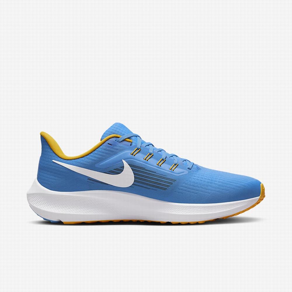 Nike Air Zoom Pegasus 39 (NFL Los Angeles Chargers) Férfi Futócipő Kék Arany Fehér | NI6178-W35