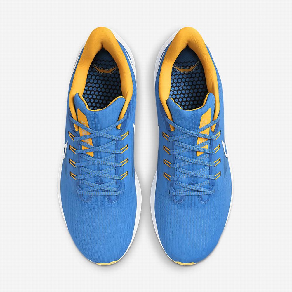 Nike Air Zoom Pegasus 39 (NFL Los Angeles Chargers) Férfi Futócipő Kék Arany Fehér | NI6178-W35