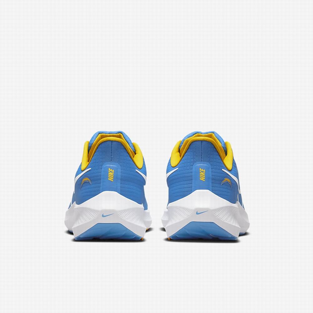 Nike Air Zoom Pegasus 39 (NFL Los Angeles Chargers) Férfi Futócipő Kék Arany Fehér | NI6178-W35