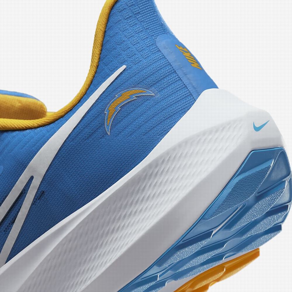 Nike Air Zoom Pegasus 39 (NFL Los Angeles Chargers) Férfi Futócipő Kék Arany Fehér | NI6178-W35