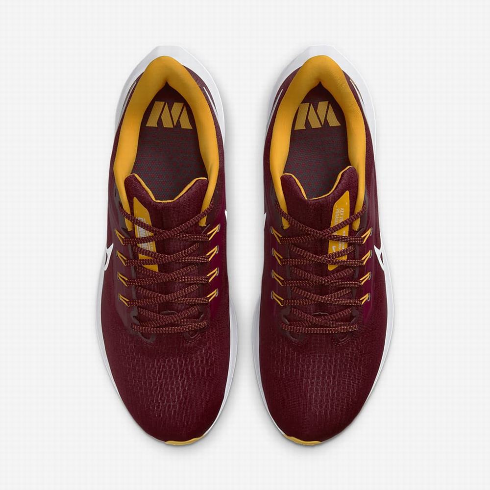 Nike Air Zoom Pegasus 39 (NFL Washington Commanders) Férfi Futócipő Piros Arany Fehér | NI4827-L56