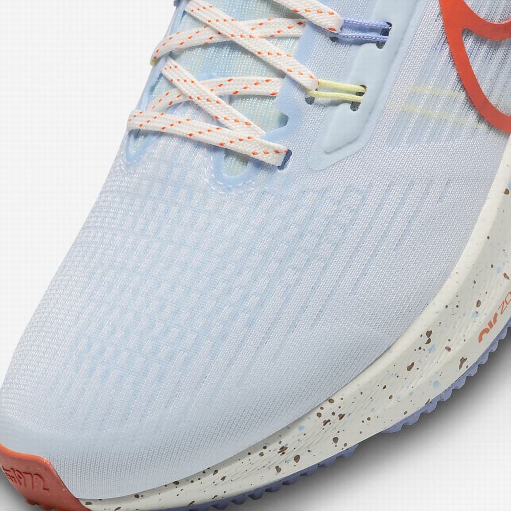 Nike Air Zoom Pegasus 39 Női Futócipő Fehér Narancssárga | NI6457-P91