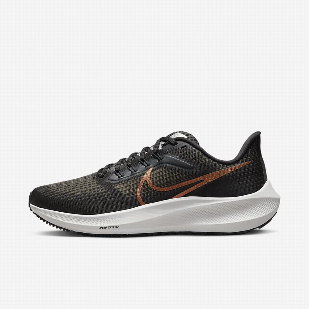 Nike Air Zoom Pegasus 39 Női Futócipő Sötétszürke Olivazöld Szürke Metal Titán Metal Réz | NI7241-J78