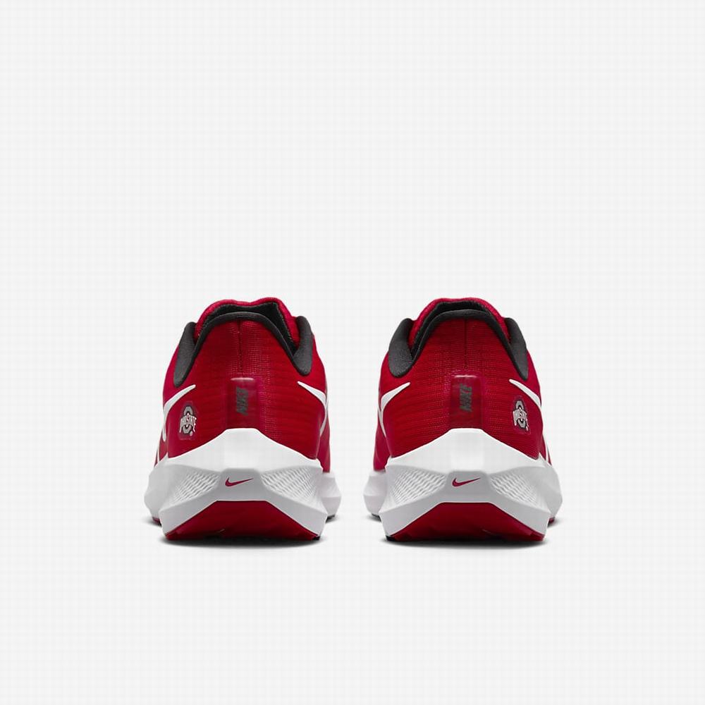 Nike Air Zoom Pegasus 39 (Ohio State) Férfi Utcai Cipő Piros Fekete Fehér | NI2467-V72