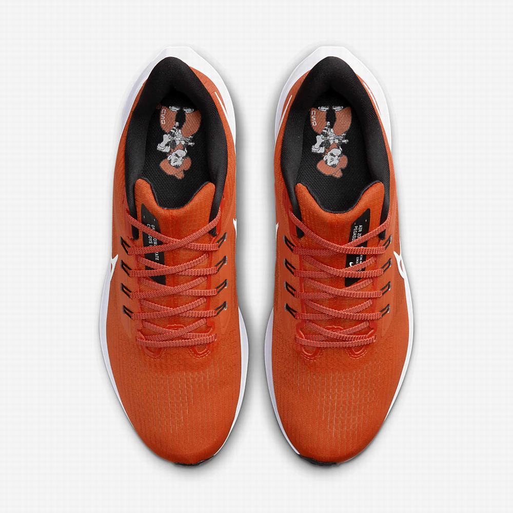 Nike Air Zoom Pegasus 39 (Oklahoma State) Férfi Futócipő Narancssárga Fekete Fehér | NI3269-C70