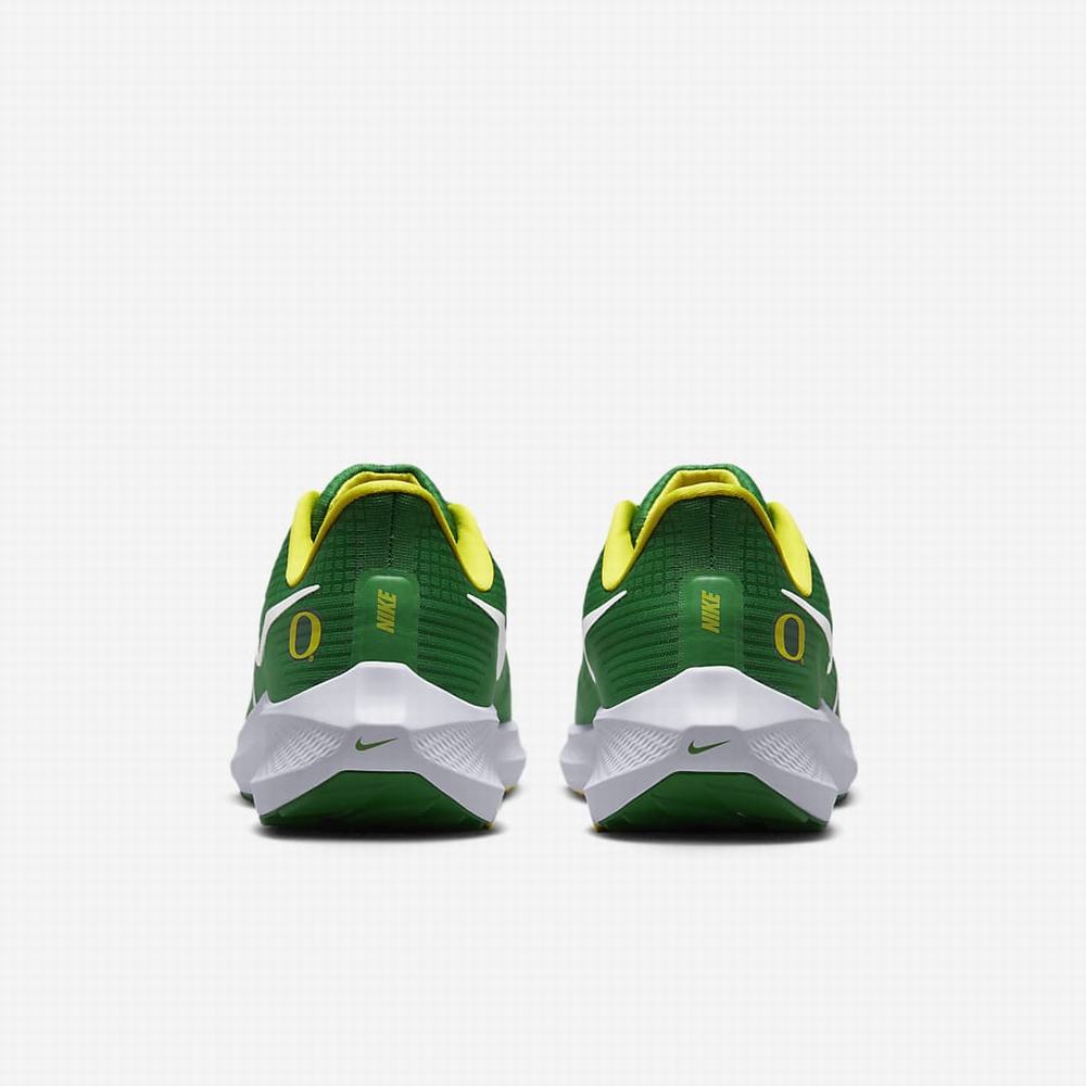 Nike Air Zoom Pegasus 39 (Oregon) Férfi Utcai Cipő Zöld Sárga Fehér | NI9072-J05