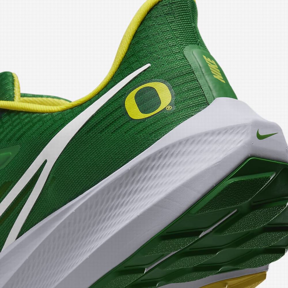 Nike Air Zoom Pegasus 39 (Oregon) Férfi Utcai Cipő Zöld Sárga Fehér | NI9072-J05