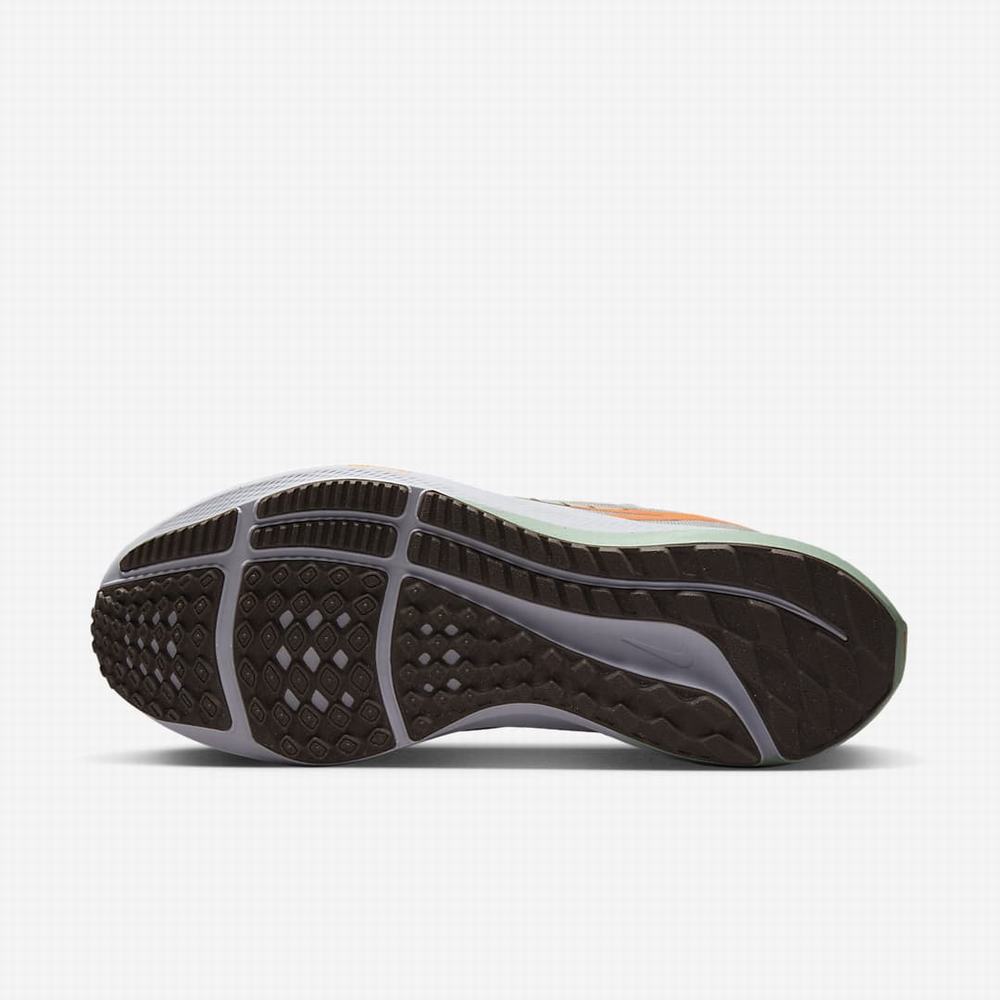 Nike Air Zoom Pegasus 39 Premium Női Futócipő Szürke Narancssárga Menta | NI4160-R41