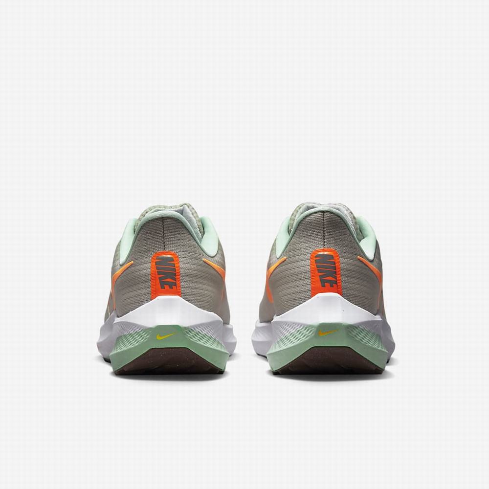 Nike Air Zoom Pegasus 39 Premium Női Futócipő Szürke Narancssárga Menta | NI4160-R41