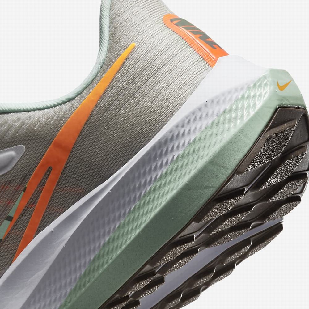 Nike Air Zoom Pegasus 39 Premium Női Futócipő Szürke Narancssárga Menta | NI4160-R41
