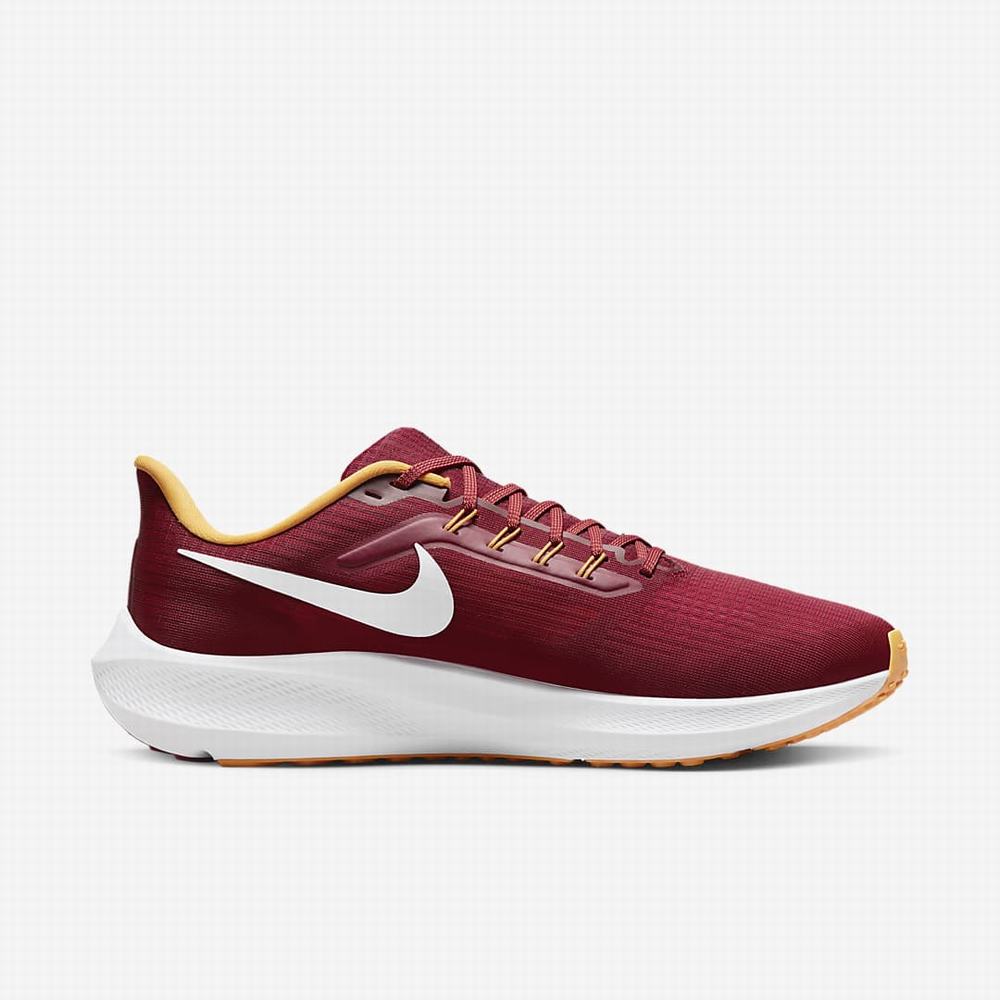Nike Air Zoom Pegasus 39 (USC) Férfi Futócipő Piros Arany Fehér | NI9762-N13