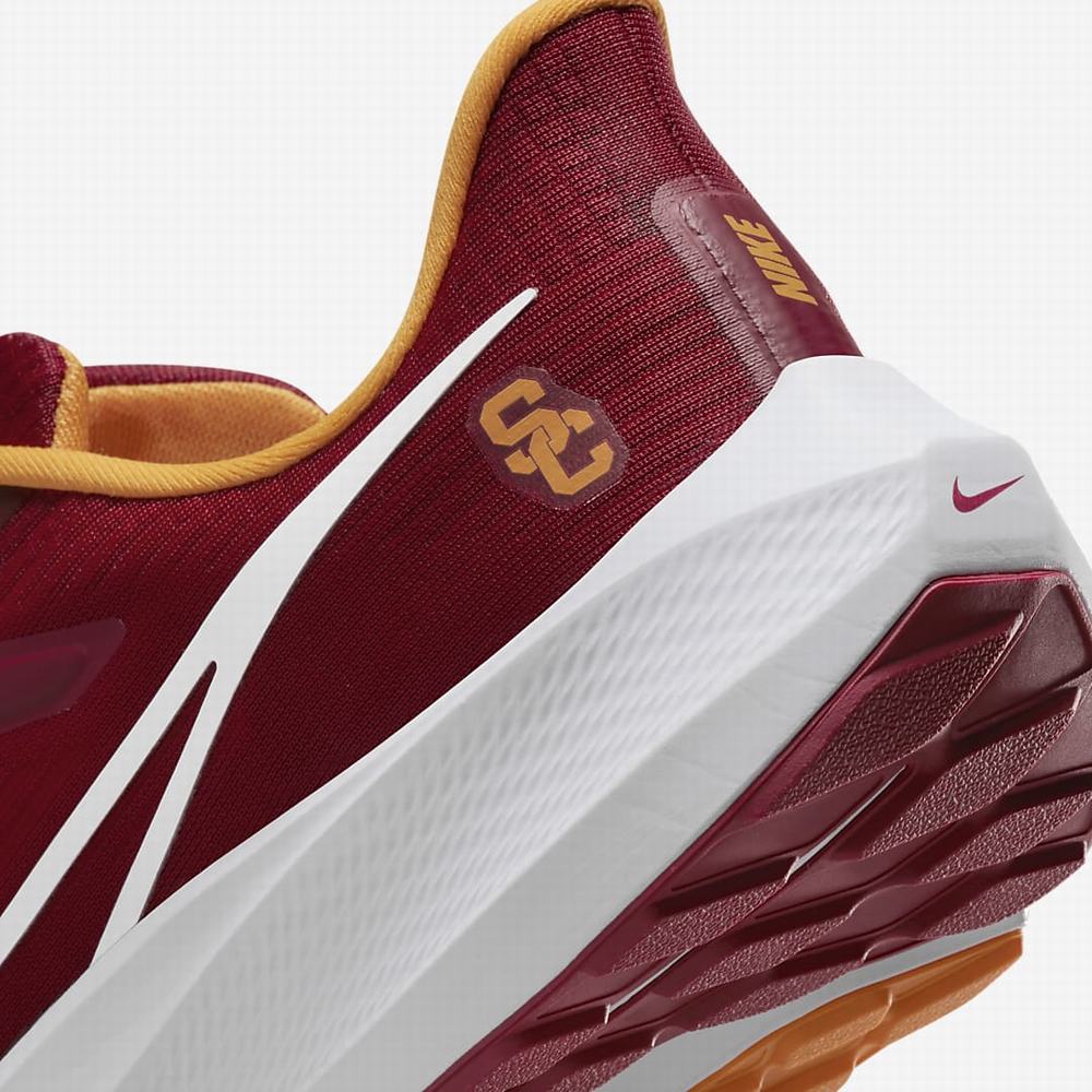 Nike Air Zoom Pegasus 39 (USC) Férfi Futócipő Piros Arany Fehér | NI9762-N13