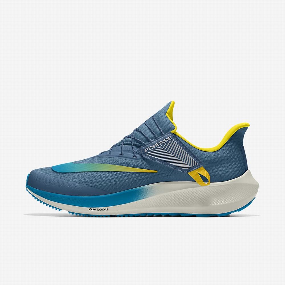 Nike Air Zoom Pegasus FlyEase By You Férfi Futócipő Színes | NI7524-E09