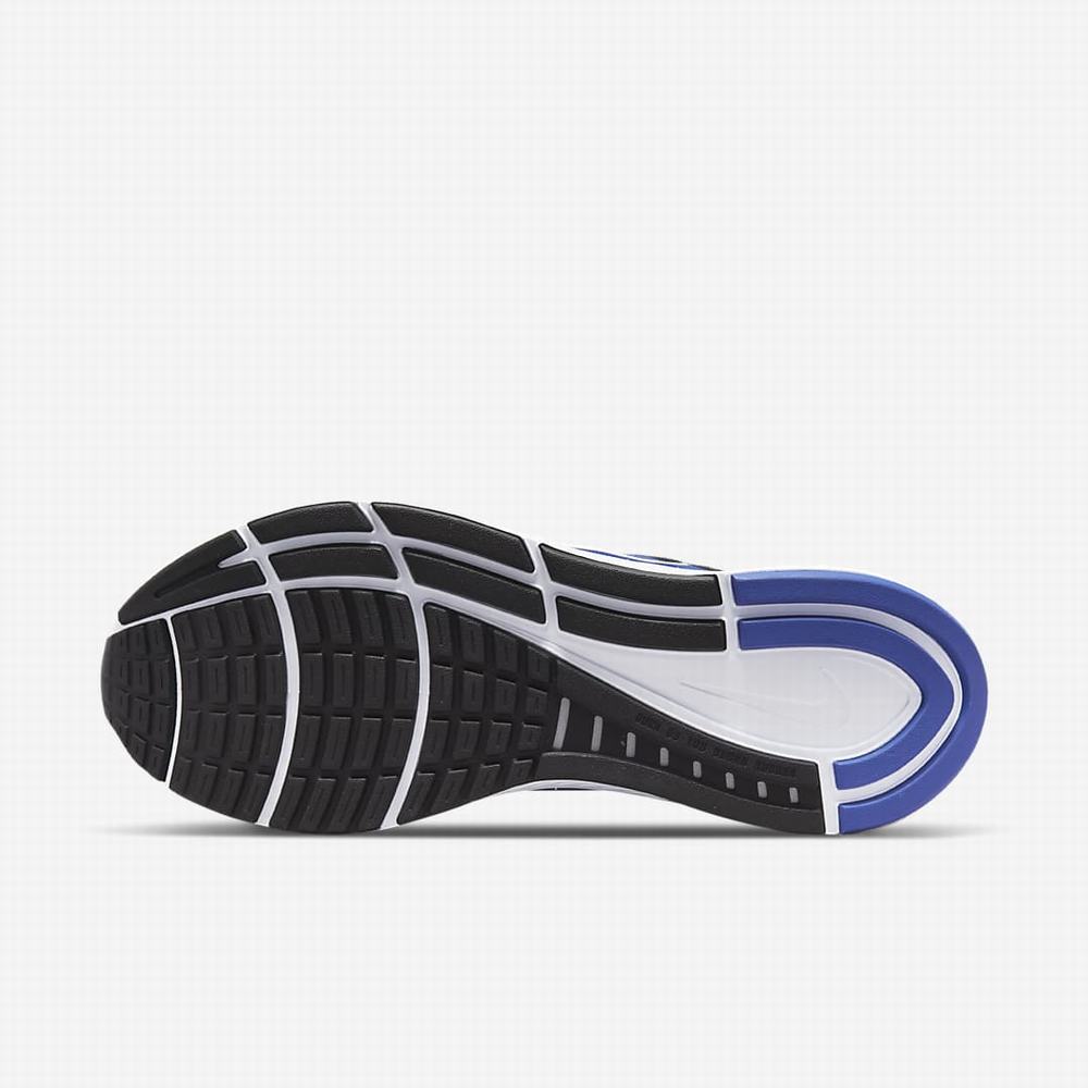 Nike Air Zoom Structure 24 Férfi Futócipő Királykék Fekete Kék Fehér | NI9102-J21
