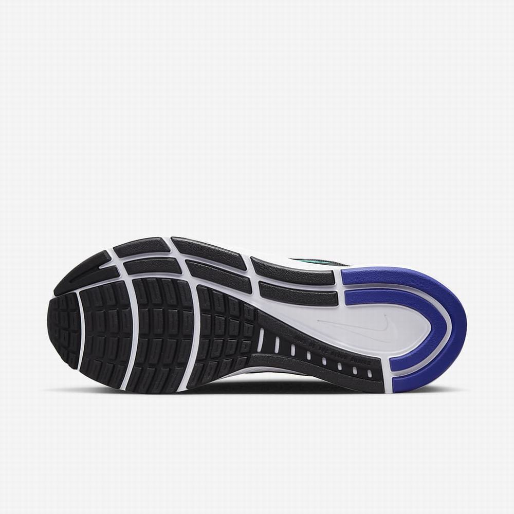 Nike Air Zoom Structure 24 Női Futócipő Fekete Zöld | NI4673-N59