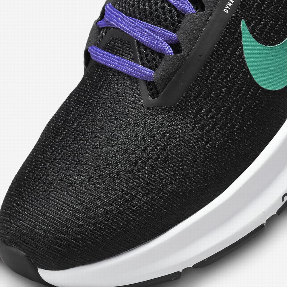 Nike Air Zoom Structure 24 Női Futócipő Fekete Zöld | NI4673-N59