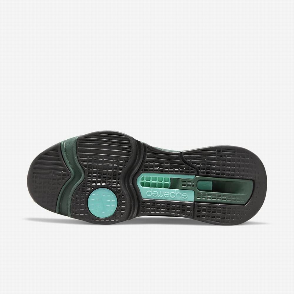 Nike Air Zoom SuperRep 3 Férfi Edzőcipő Zöld Világoskék Türkiz Fekete Színes | NI8709-J20