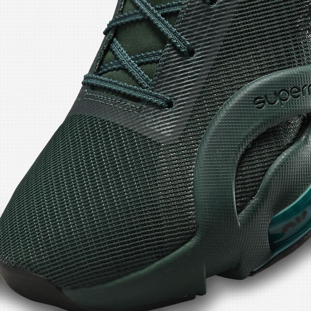 Nike Air Zoom SuperRep 3 Férfi Edzőcipő Zöld Világoskék Türkiz Fekete Színes | NI8709-J20
