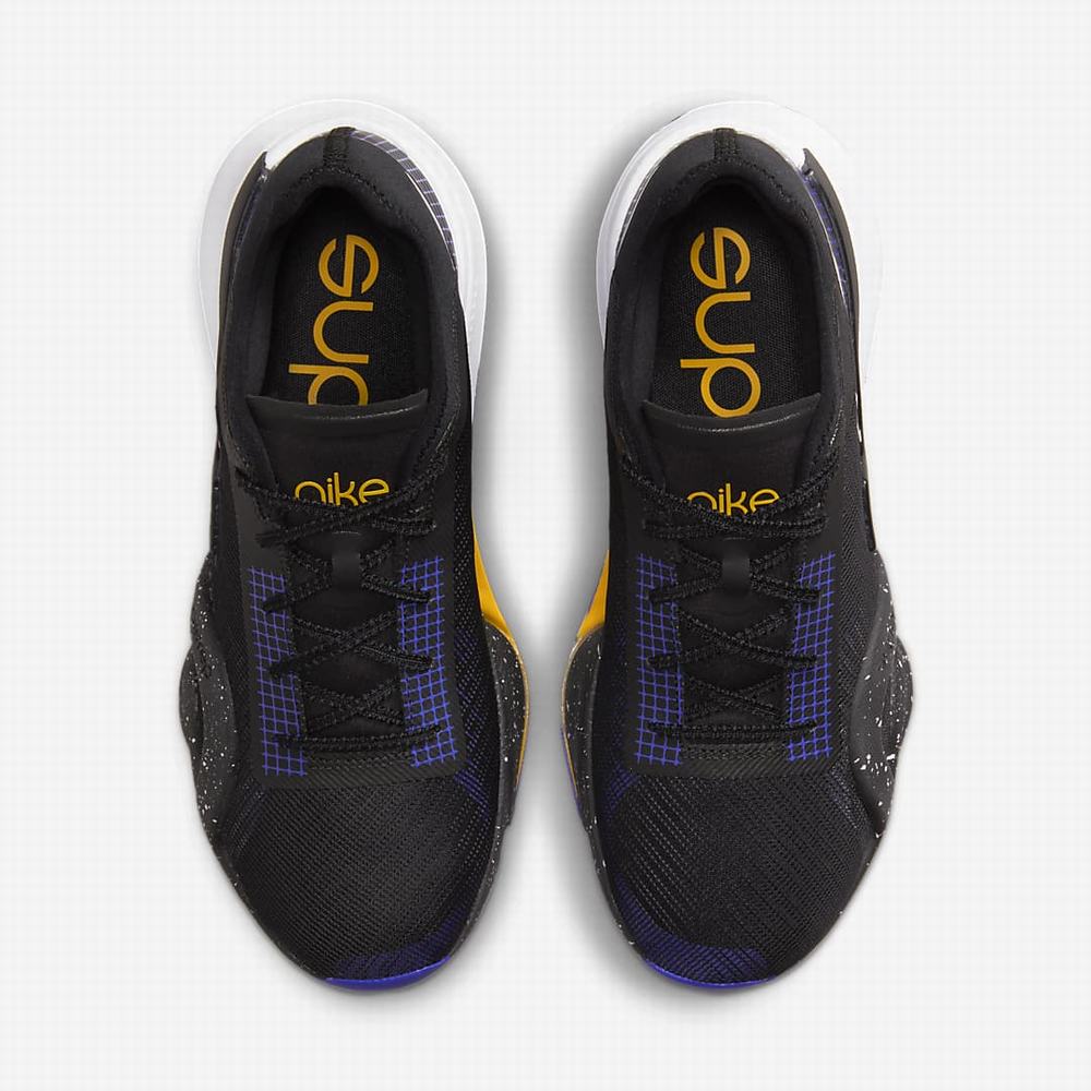 Nike Air Zoom SuperRep 3 Női Edzőcipő Fekete Sárga | NI2305-Y03
