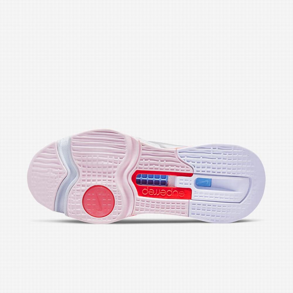 Nike Air Zoom SuperRep 3 Női Edzőcipő Platina Szürke Kék Metal Titán | NI0134-U75