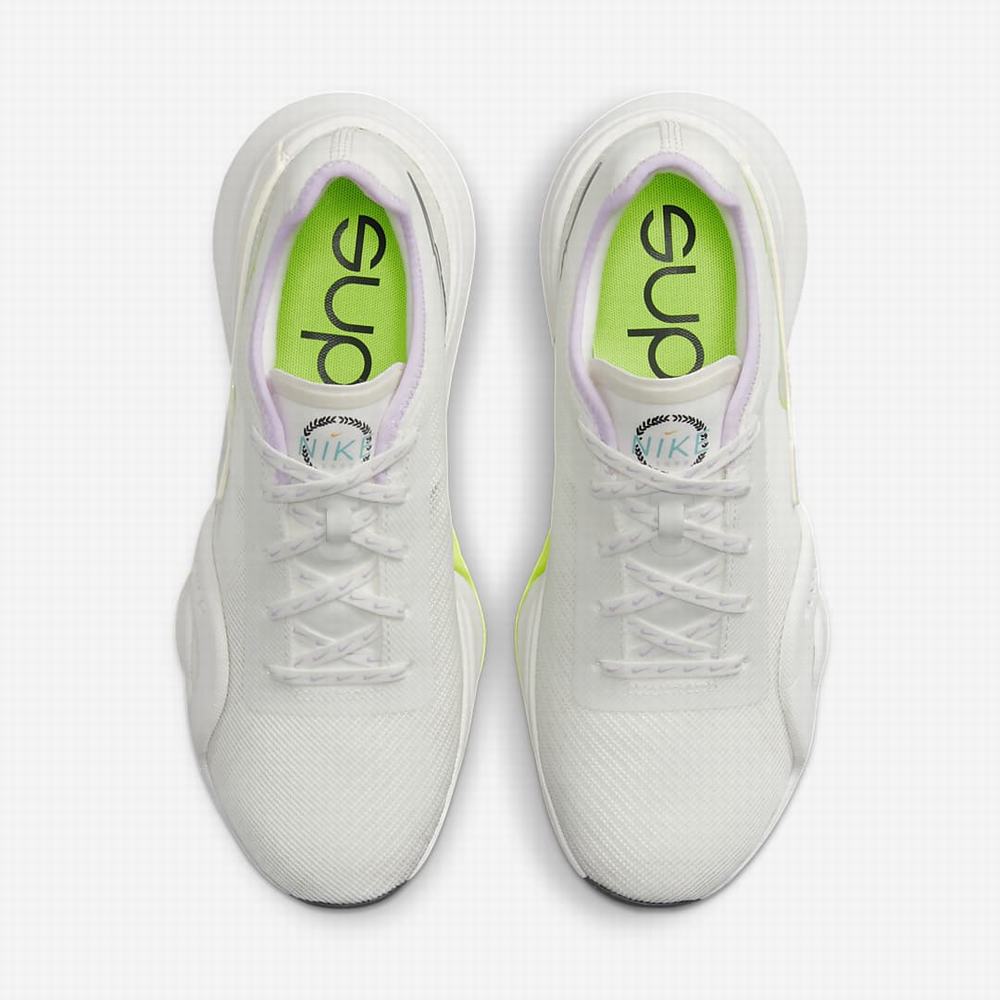 Nike Air Zoom SuperRep 3 Premium Női Edzőcipő Fehér | NI5261-L73