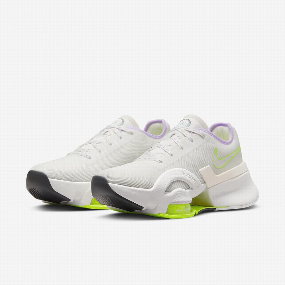 Nike Air Zoom SuperRep 3 Premium Női Edzőcipő Fehér | NI5261-L73