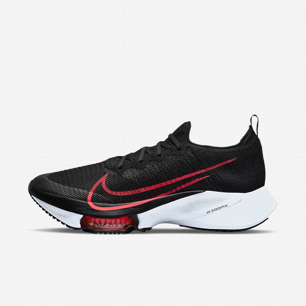 Nike Air Zoom Tempo NEXT% Férfi Futócipő Fekete Lila Szürke Piros | NI3261-G06